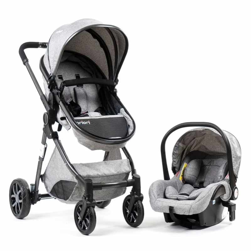 Priori Carro Bebe Unisex Coche Con Huevito Priori St7250 Gris